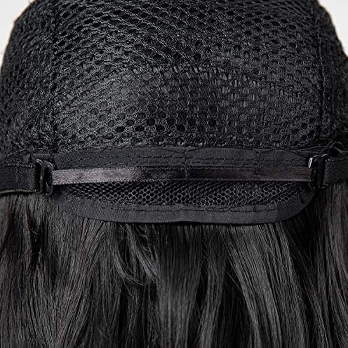 DILLARDS Lau-Daily Black Synthetic Wigs Wavy Long Wigs Black Curly Long Wigs For Women And Ladies - Image 3